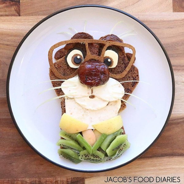 украшение детских блюд