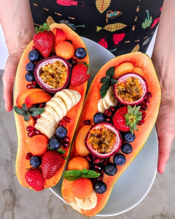 фруктовая тарелка