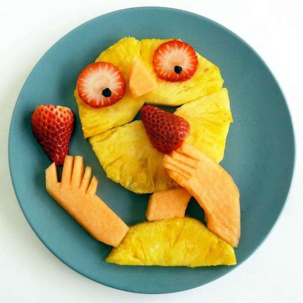 украшение детских блюд