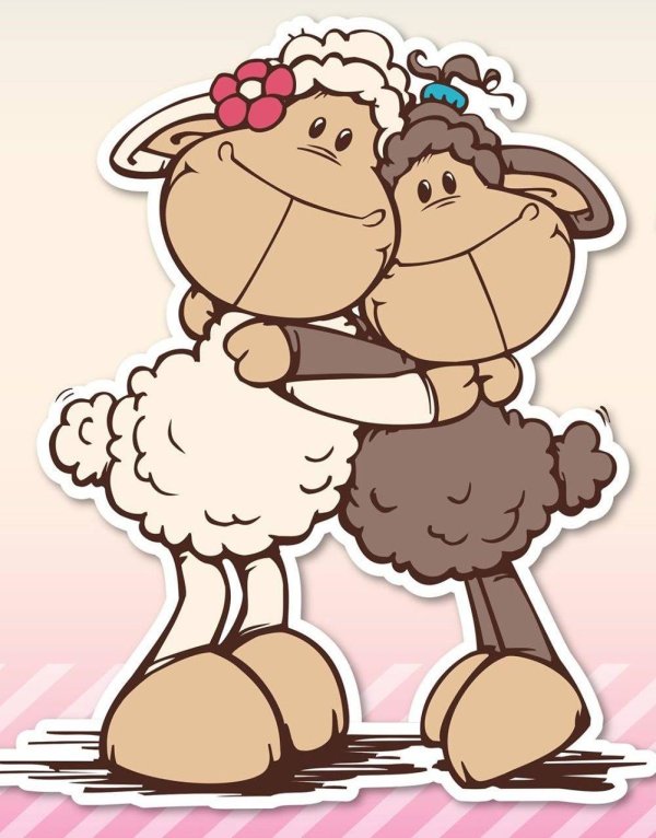 влюбленные барашки