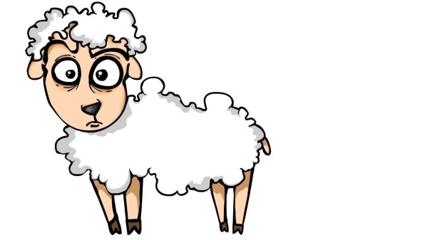 баран мультяшный