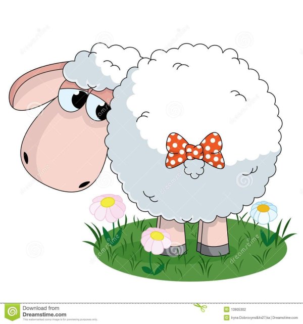 овечки мультяшные