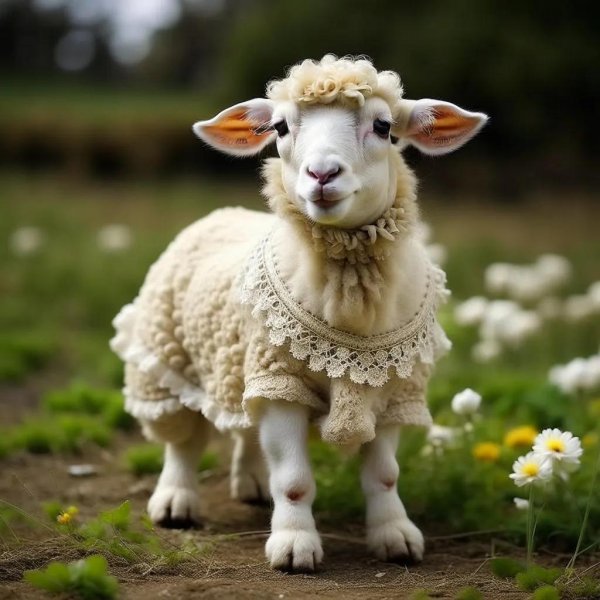 красивые барашки