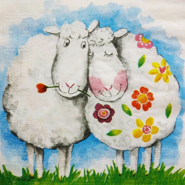 влюбленные барашки