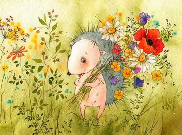 виктория кирдий ежики