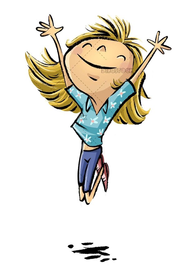 счастливый человек иллюстрация