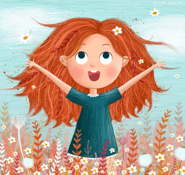 рыжие мультяшные девочки