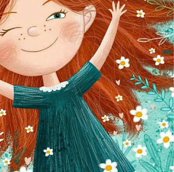 рыжие мультяшные девочки