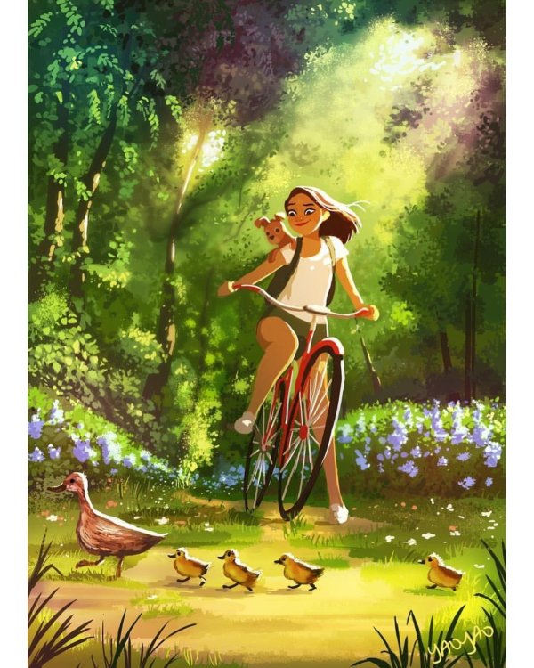 арты велосипед