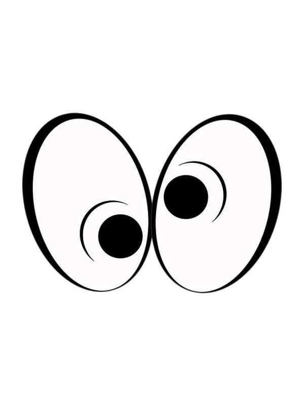 трафарет глаз