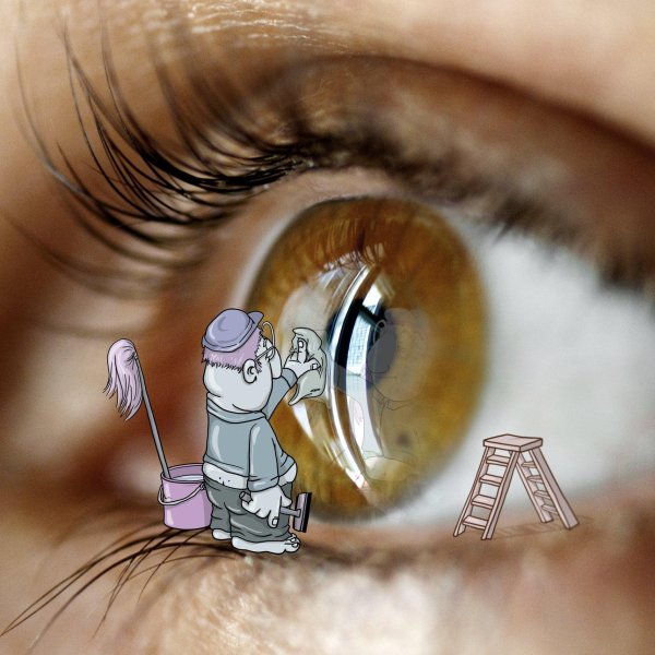 линза для глаз