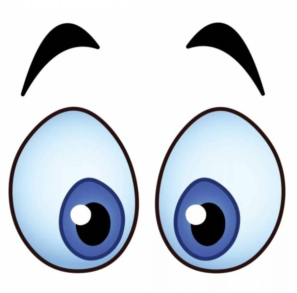 мультяшные глазки
