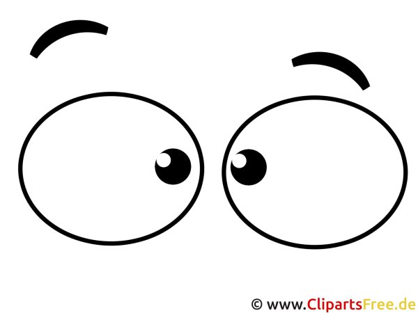 шаблон глазки