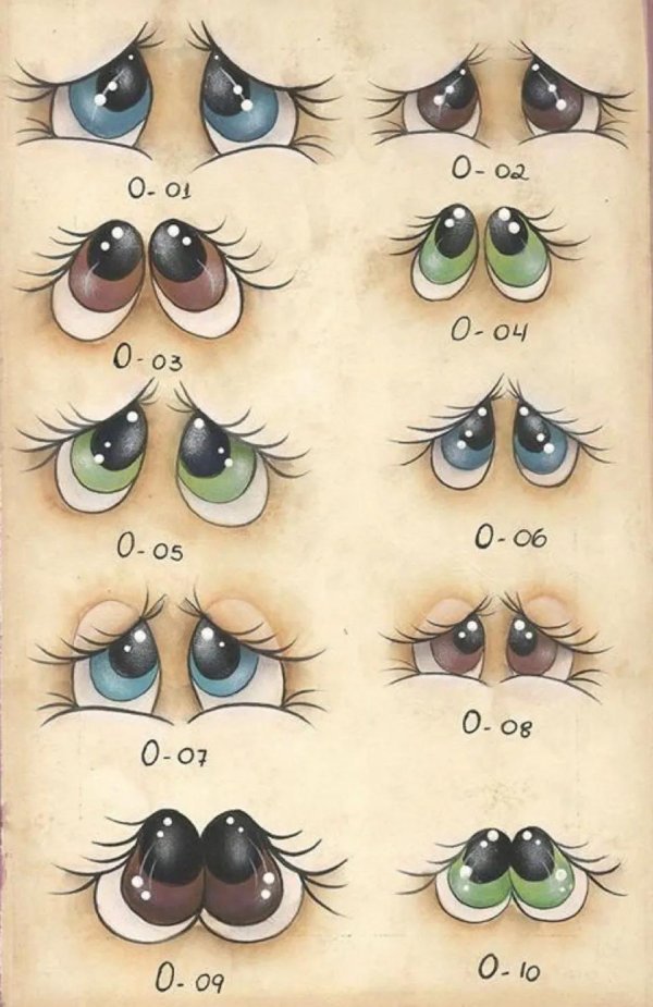 глазки для кукол