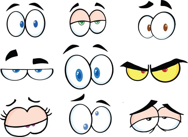 веселые глазки для поделок