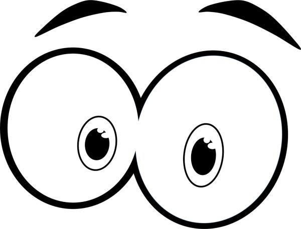 смешной глаз