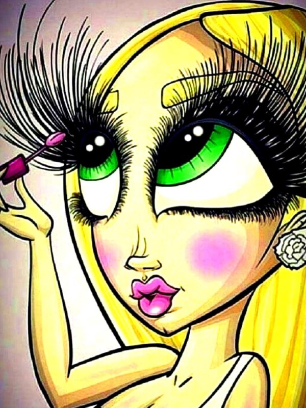 нарощенные ресницы