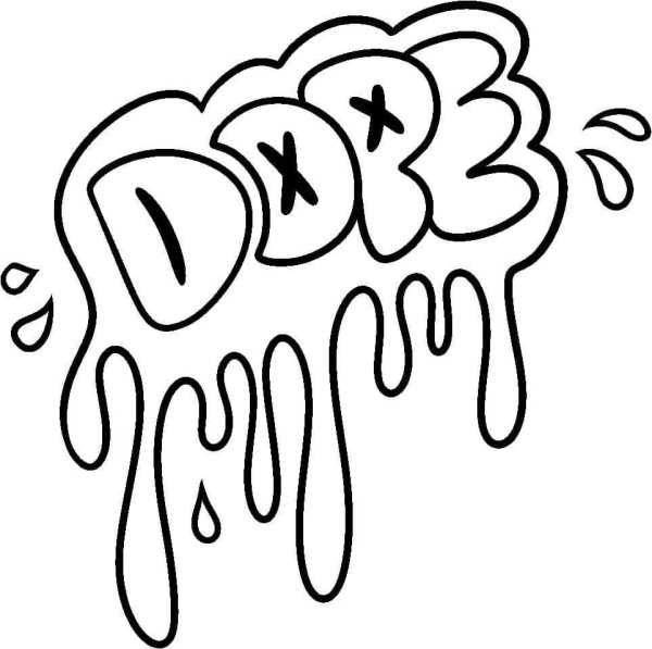 раскраска граффити