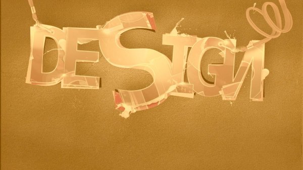 дизайн слова