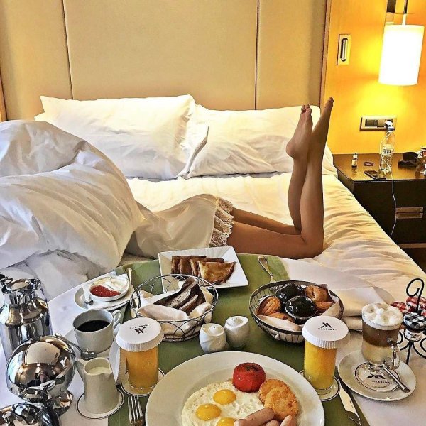 красивый завтрак