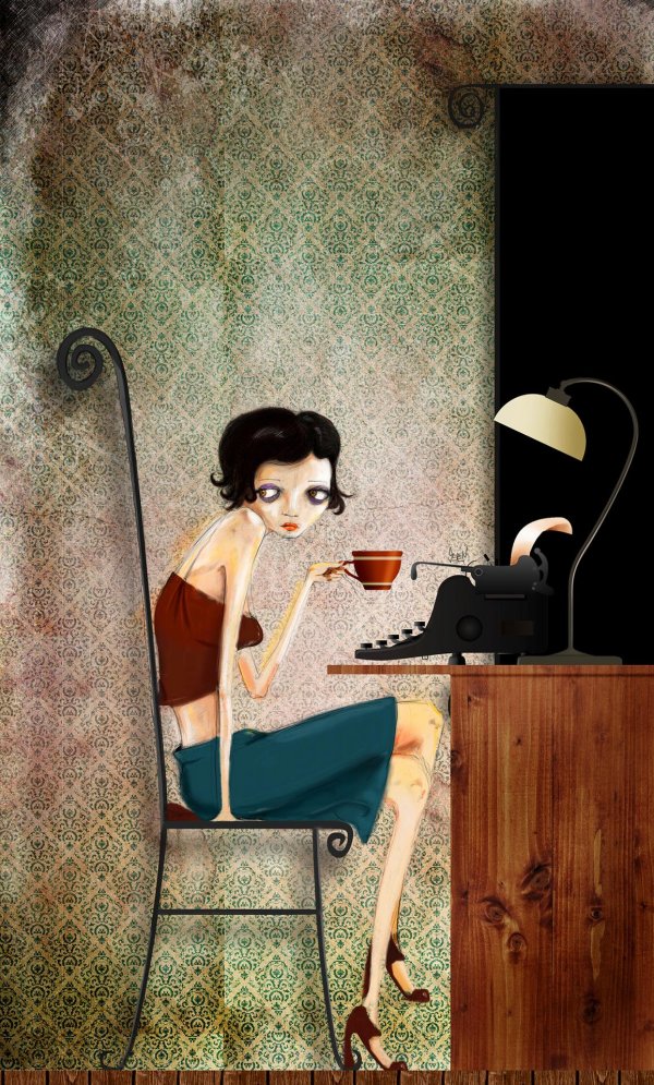 художник олеся сержантова кофе