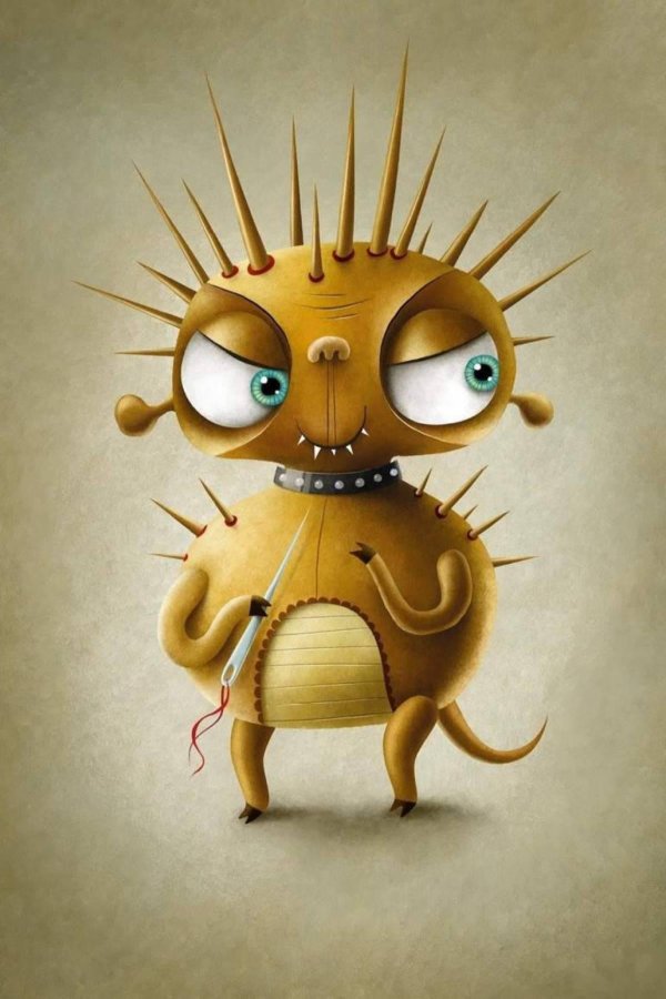 забавные монстрики