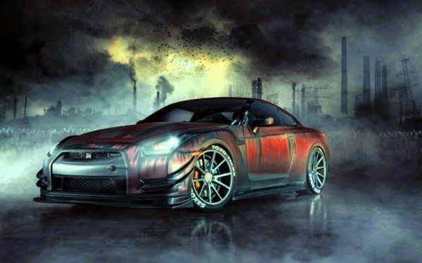 машина ниссан гтр