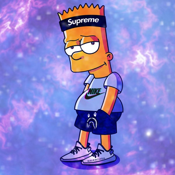bart simpson supreme