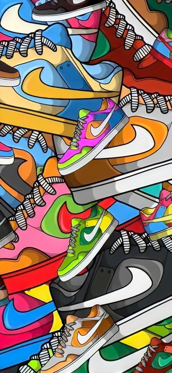 мультяшные кроссовки