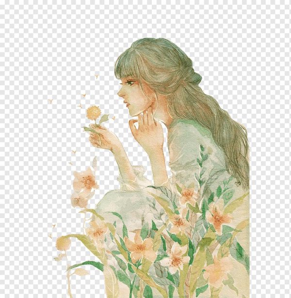 иллюстрации девушек