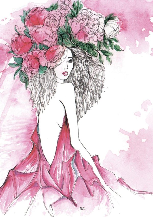 фэшн иллюстрации