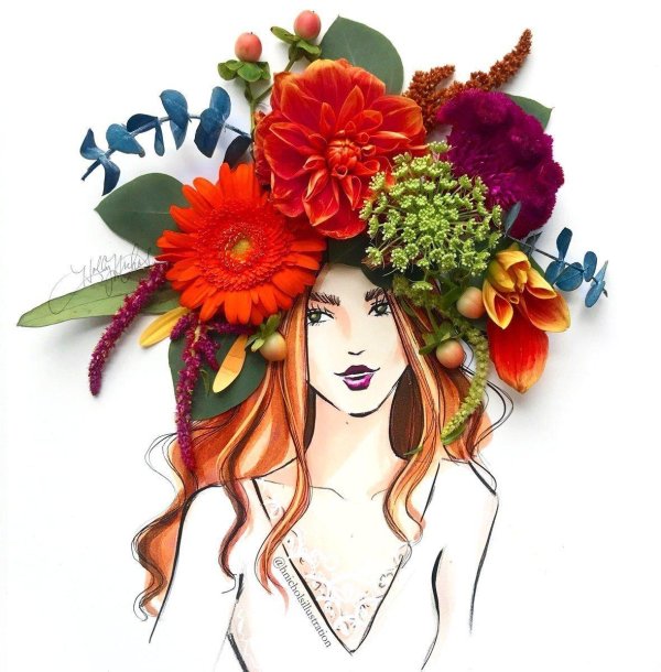 флористические портреты вики роулинс