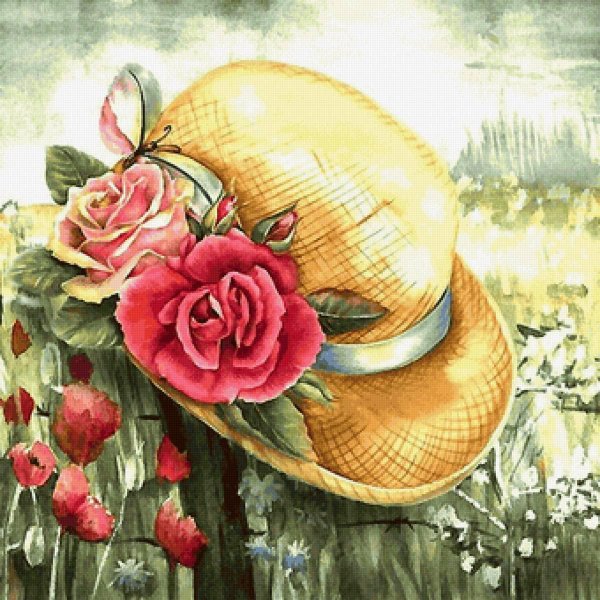 картина шляпы