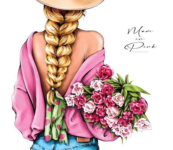 модная иллюстрация