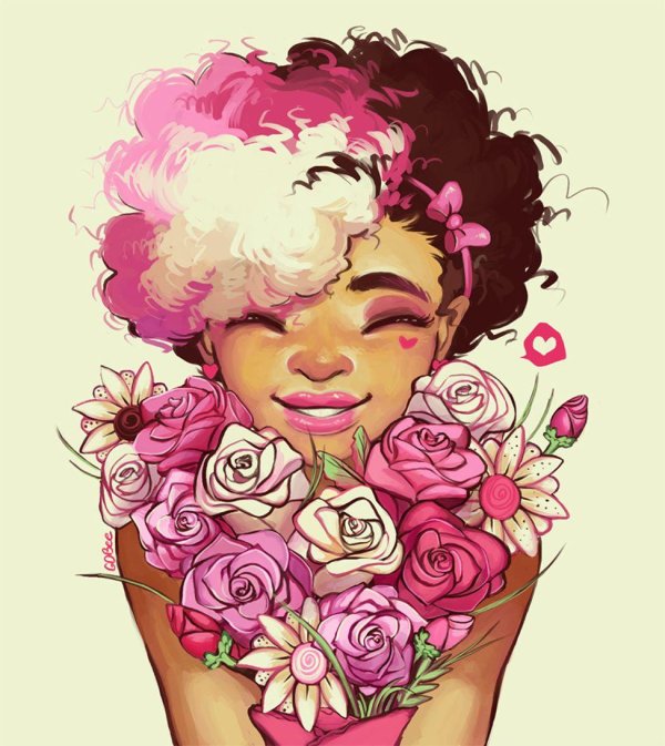 рисунки женщин