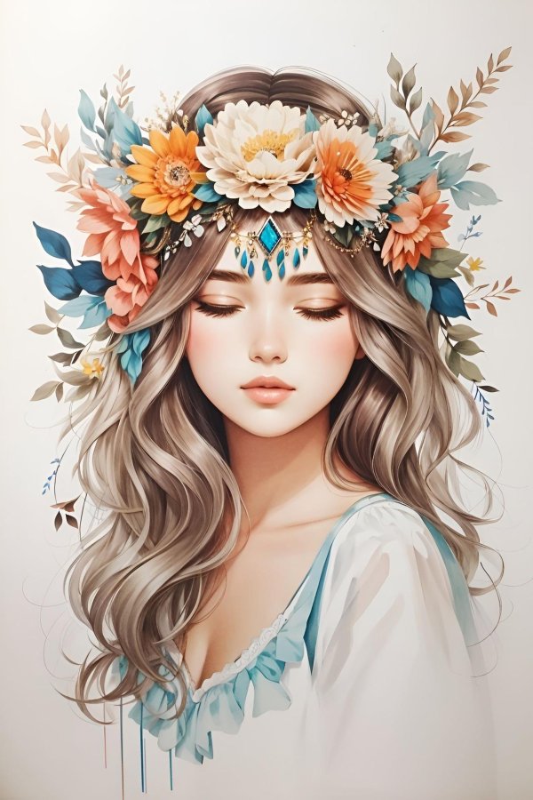 рисунки женщин