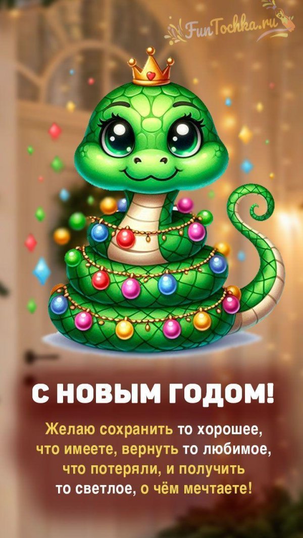 новый год 2025 змеи