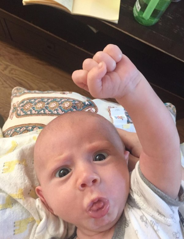 смешной младенец