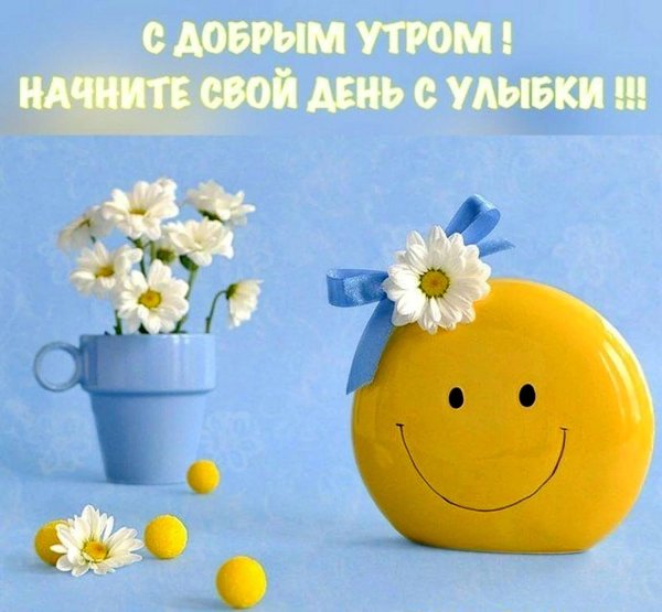 доброе утро с улыбкой
