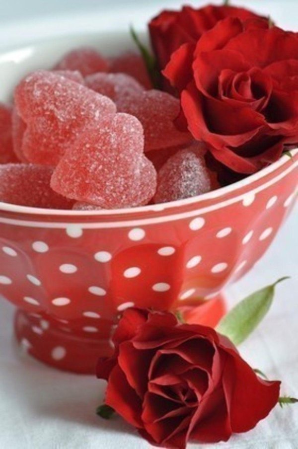 сладости розовый