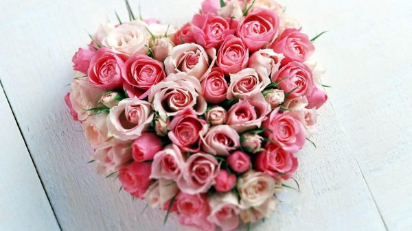 розовые букеты