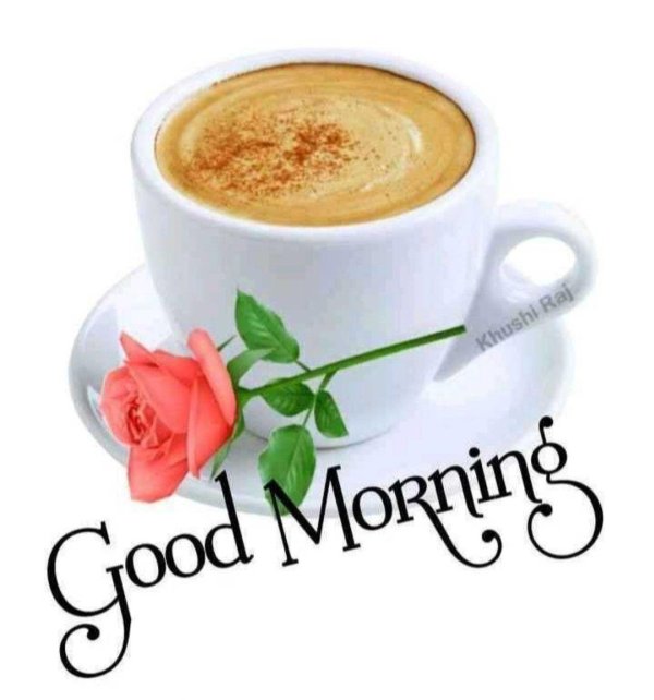 удачного дня доброе утро кофе и цветы