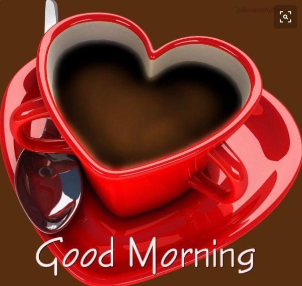 кофе с сердечком