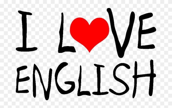 i love english