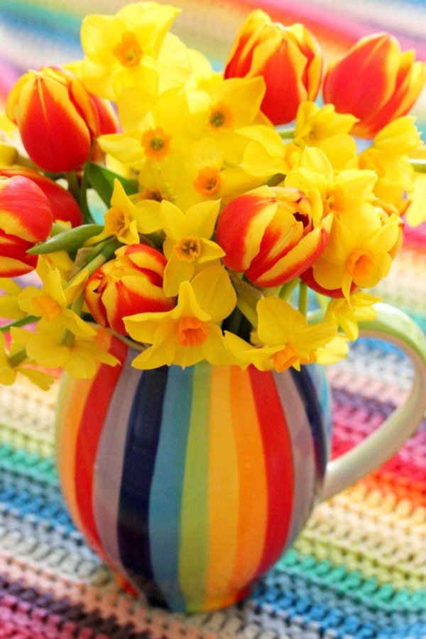 весенние букеты