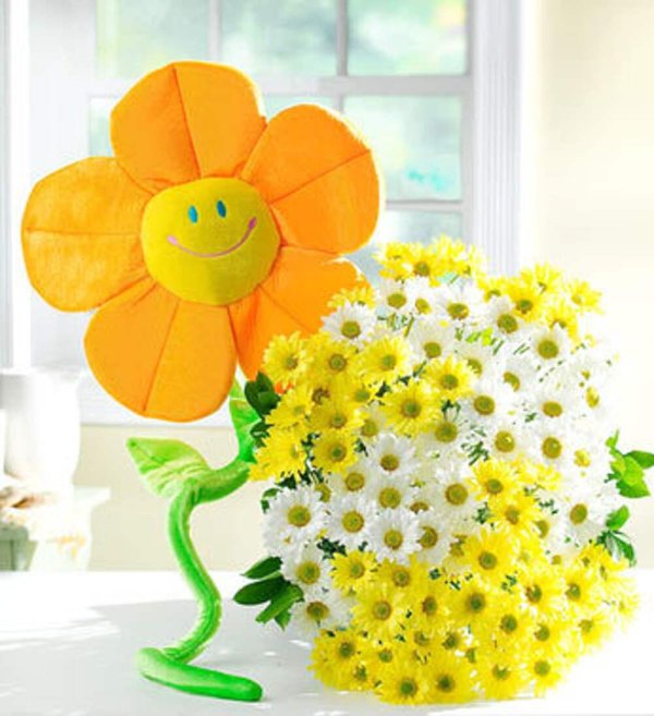 мягкая игрушка цветок