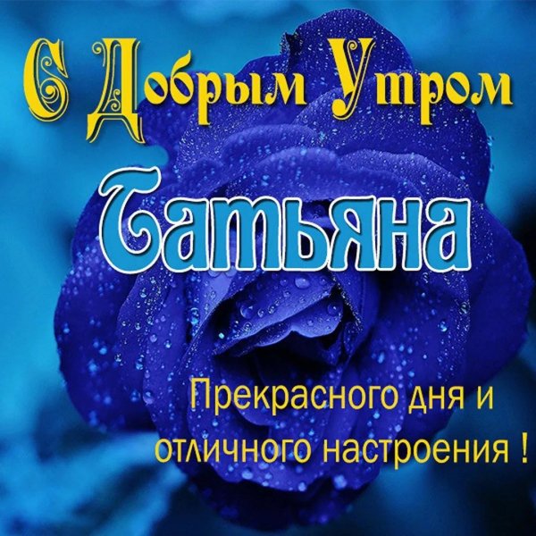 добрый день таня