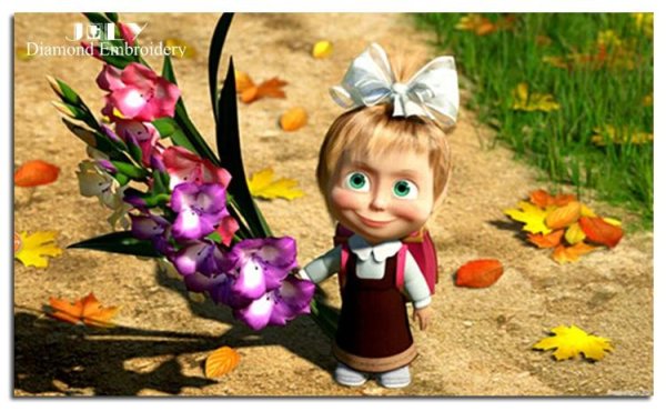 маша и медведь первое сентября