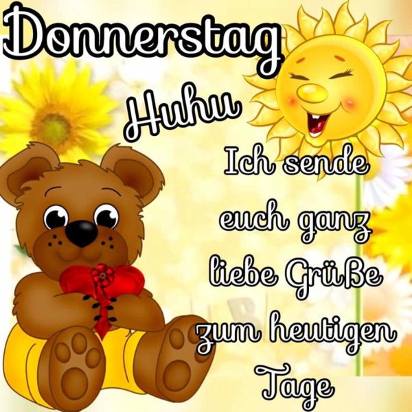 guten morgen donnerstag