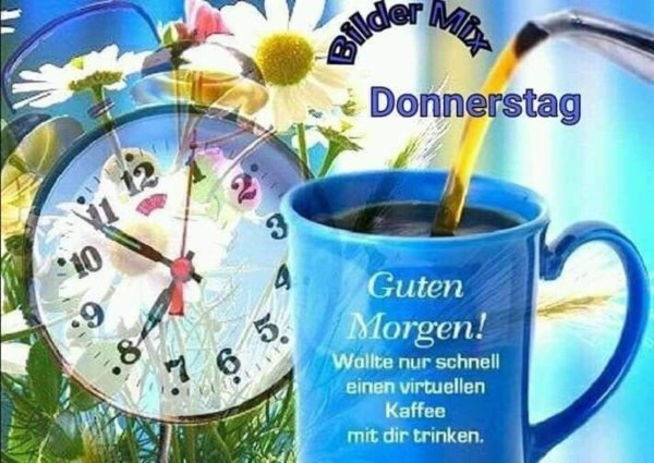 guten morgen donnerstag